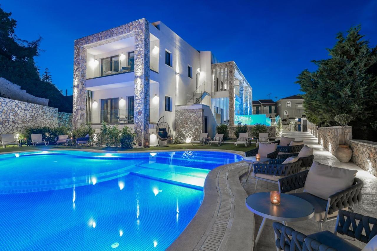 Lagoon Luxury Suites Vasilikos  Bagian luar foto