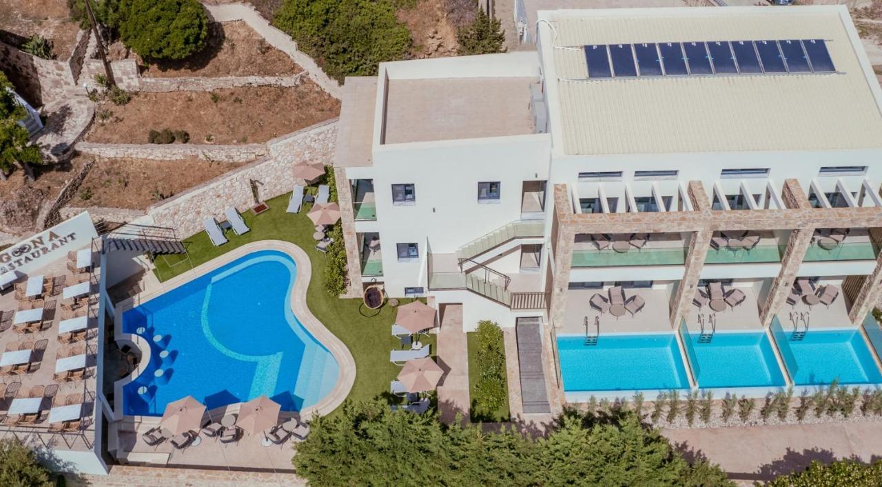 Lagoon Luxury Suites Vasilikos  Bagian luar foto